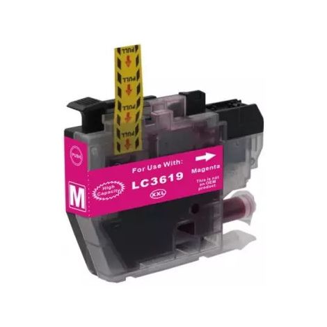 Cartridge Brother LC3617M, purpurová (magenta), alternativní