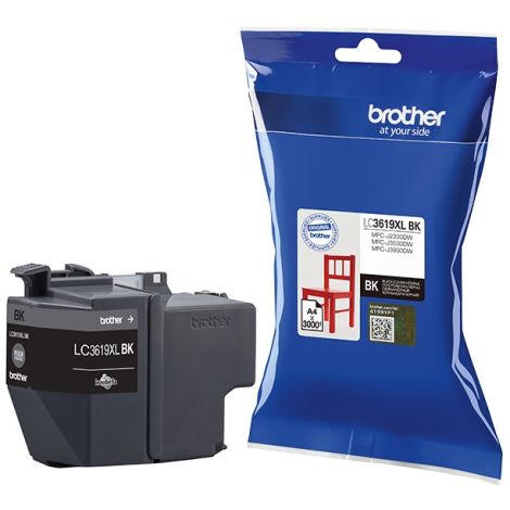 Cartridge Brother LC3619XLBK, černá (black), originál