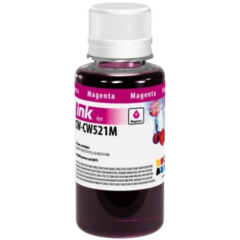 Inkoust pro kazetu Canon CL-511M, dye, purpurová (magenta)