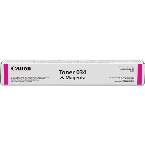 Toner Canon 034, purpurová (magenta), originál