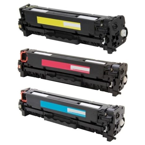 Toner Canon 718, CRG-718, CMY, třibalení, multipack, alternativní