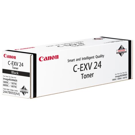 Toner Canon C-EXV24BK, černá (black), originál