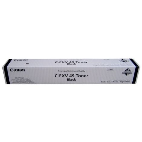 Toner Canon C-EXV49BK, černá (black), originál