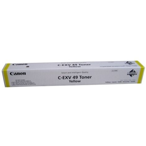 Toner Canon C-EXV49Y, žlutá (yellow), originál