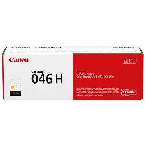 Toner Canon 046H Y, CRG-046H Y, žlutá (yellow), originál