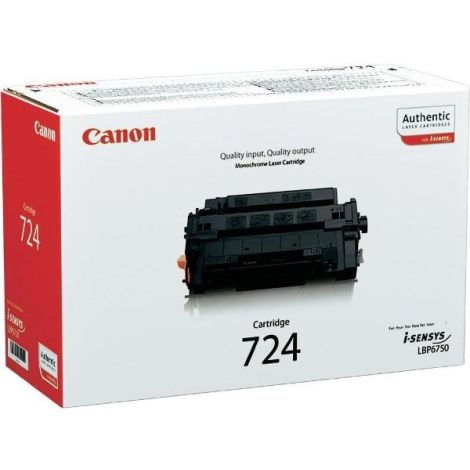 Toner Canon 724, CRG-724, černá (black), originál