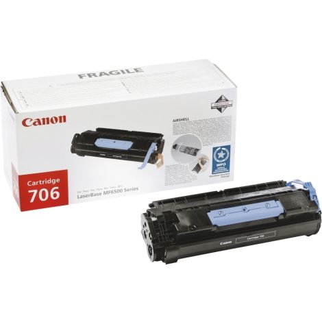 Toner Canon 706, CRG-706, černá (black), originál