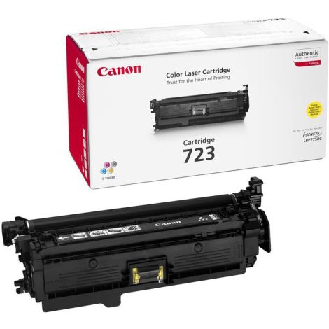 Toner Canon 723, CRG-723, žlutá (yellow), originál