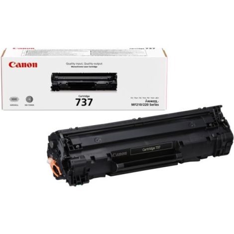 Toner Canon 737, CRG-737, černá (black), originál