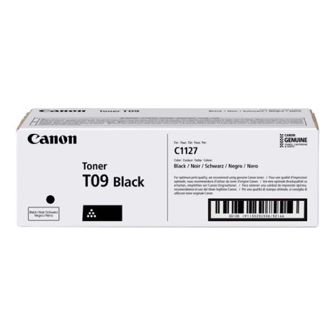 Toner Canon T09 BK, 3020C006, černá (black), originál