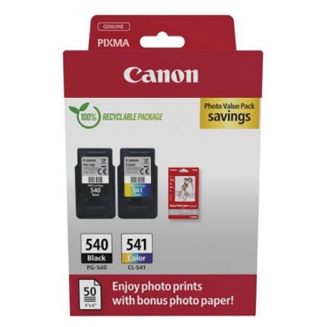 Cartridge Canon PG-540 + CL-541 + GP-501, 5225B013, multipack, originál