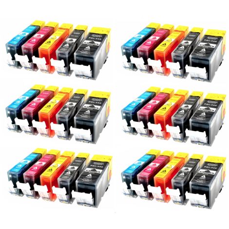 Cartridge 5 x Canon CLI-521 CMYK, PGI-520 + CLI-521 CMYK, PGI-520 ZDARMA, multipack, alternativní