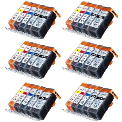 Cartridge 5 x Canon CLI-526 CMYK, PGI-525 + CLI-526 CMYK, PGI-525 ZDARMA, multipack, alternativní