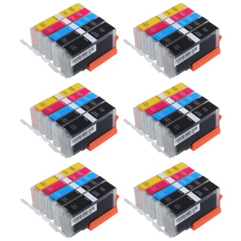 Cartridge 5 x Canon CLI-571 XL CMYK, PGI-570 XL + CLI-571 XL CMYK, PGI-570 XL ZDARMA, multipack, alternativní