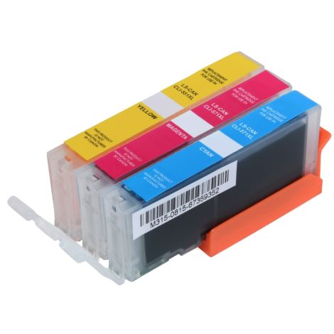 Cartridge Canon CLI-571 XL CMY, 3-pack, multipack, alternativní