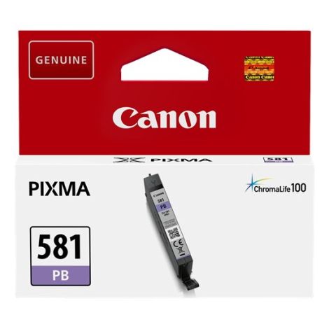 Cartridge Canon CLI-581PB, 2107C001, fotografická modrá (blue), originál