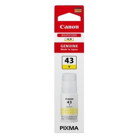 Cartridge Canon GI-43 Y, 4689C001, žlutá (yellow), originál