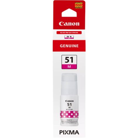 Cartridge Canon GI-51 M, 4547C001, purpurová (magenta), originál