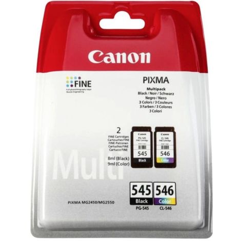 Cartridge Canon PG-545 + CL-546, dvojbalení, multipack, originál