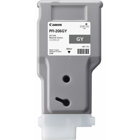 Cartridge Canon PFI-206GY, šedá (gray), originál