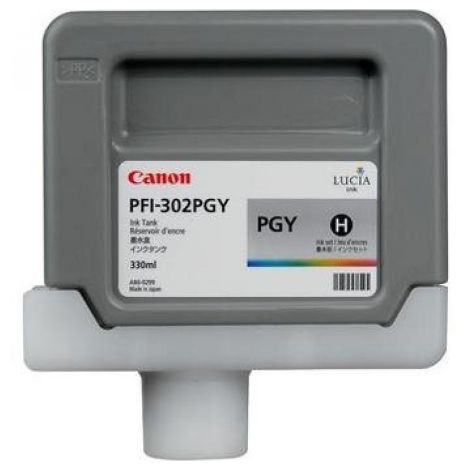 Cartridge Canon PFI-302PGY, foto šedá (photo gray), originál