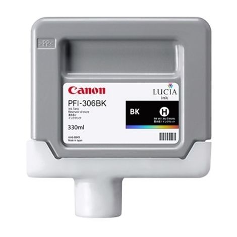 Cartridge Canon PFI-306BK, černá (black), originál