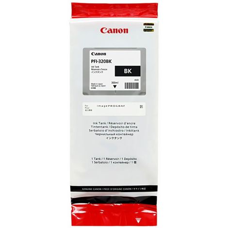 Cartridge Canon PFI-320BK, 2890C001, černá (black), originál