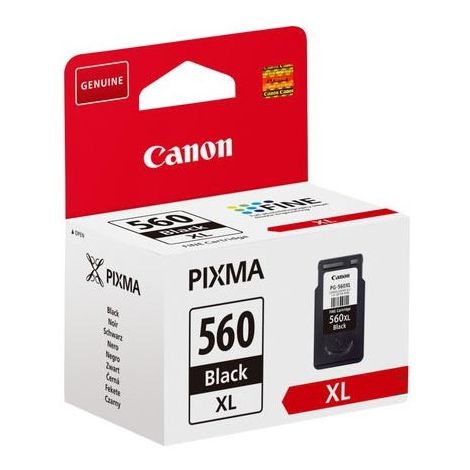 Cartridge Canon PG-560 XL, 3712C001, černá (black), originál