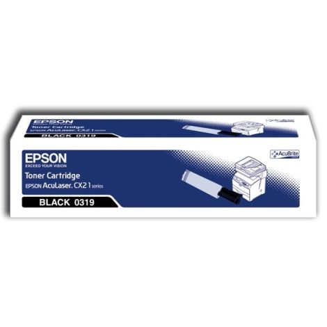 Toner Epson C13S050319 (CX21), černá (black), originál