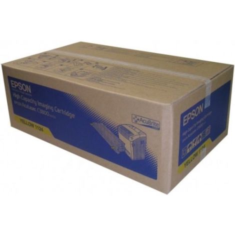 Toner Epson C13S051124 (C3800), žlutá (yellow), originál