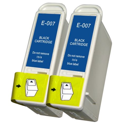 Cartridge Epson T007, dvojbalení, černá (black), alternativní