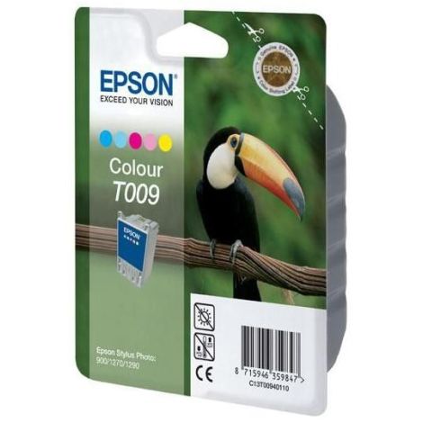 Cartridge Epson T009, barevná (tricolor), originál