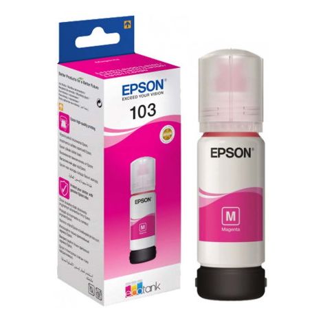 Cartridge Epson 103, purpurová (magenta), originál