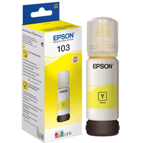 Cartridge Epson 103, žlutá (yellow), originál