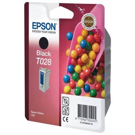 Cartridge Epson T028, černá (black), originál