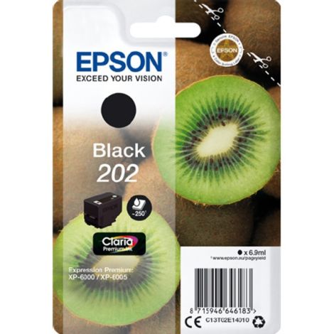 Cartridge Epson 202, černá (black), originál