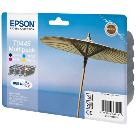 Cartridge Epson T0445, CMYK, čtyřbalení, multipack, originál