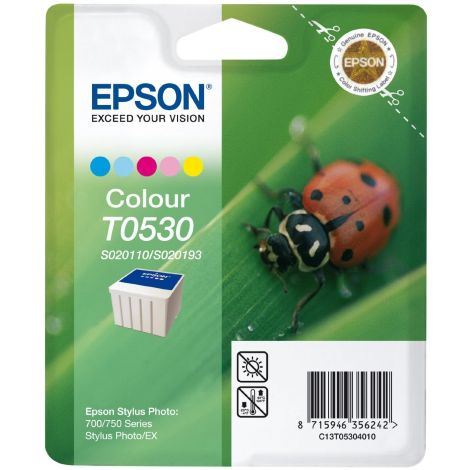 Cartridge Epson T0530, barevná (tricolor), originál