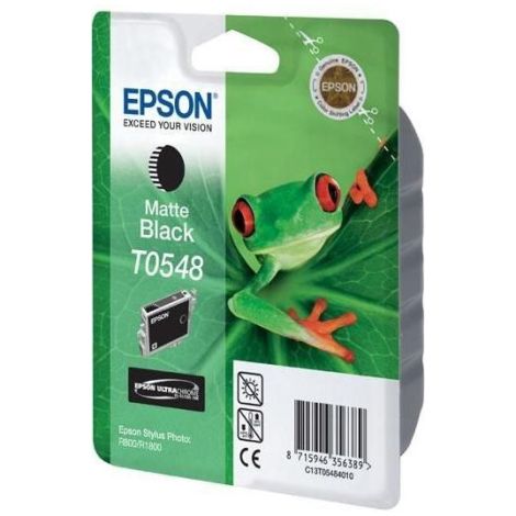 Cartridge Epson T0548, matná černá (matte black), originál