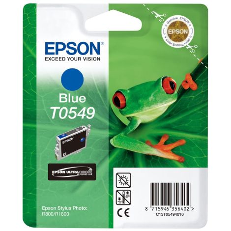 Cartridge Epson T0549, modrá (blue), originál