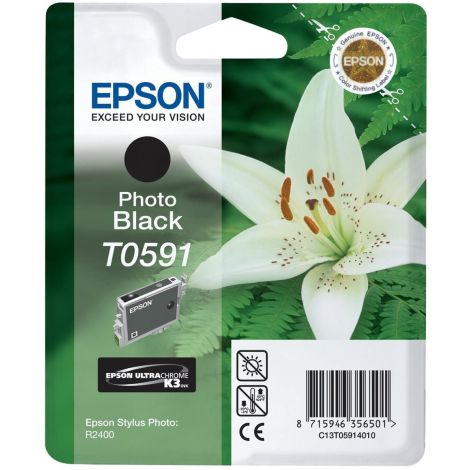 Cartridge Epson T0591, foto černá (photo black), originál