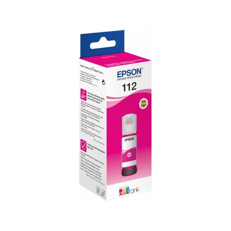 Cartridge Epson 112, C13T06C34A, purpurová (magenta), originál