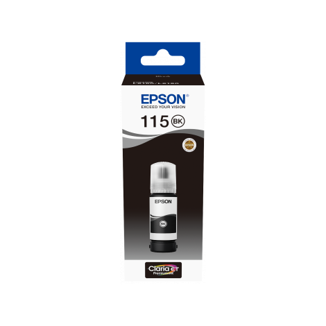 Cartridge Epson 115, T07C1, C13T07C14A, černá (black), originál