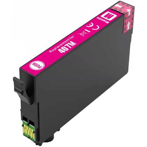 Cartridge Epson 407, T07U3, C13T07U340, purpurová (magenta), alternativní