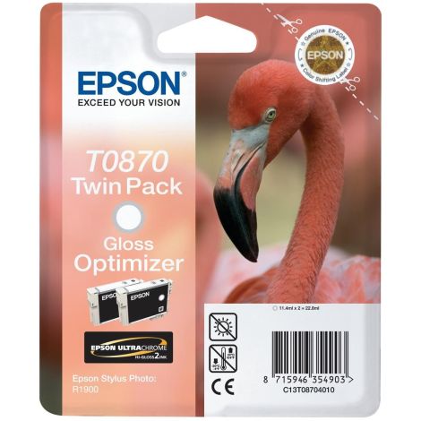 Cartridge Epson T0870, dvojbalení, optimalizátor barev (color optimalizer), originál