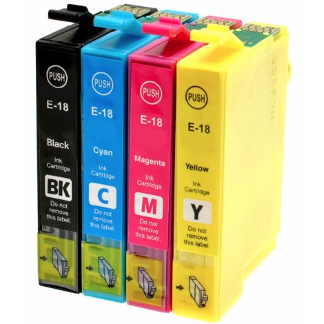 Cartridge Epson T1806 (18), C13T18064012, CMYK, 4-pack, multipack, alternativní