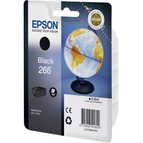 Cartridge Epson 266, T2661, černá (black), originál