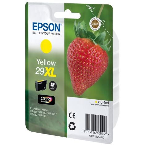 Cartridge Epson T2994 (29XL), C13T29944012, žlutá (yellow), originál