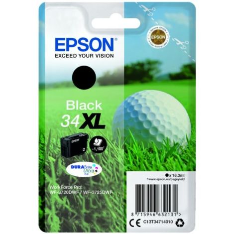 Cartridge Epson T3471 (34XL), černá (black), originál