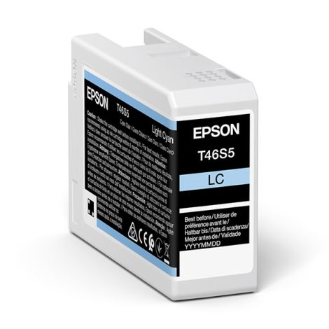 Cartridge Epson T46S5, C13T46S500, světlá azurová (light cyan), originál